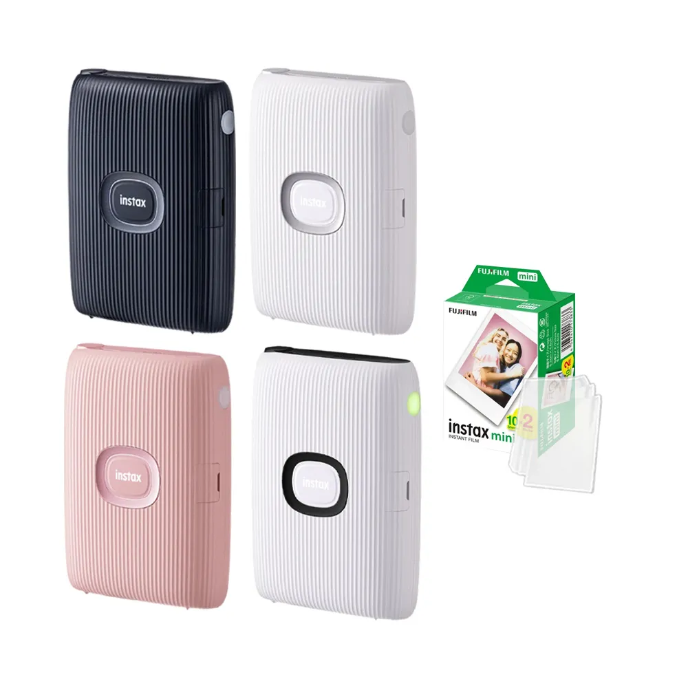 FUJIFILM 富士】instax mini Link2 手機印相機原廠公司貨(20張底片透明