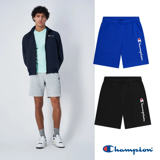 Champion 官方直營-經典款印花LOGO短褲-男(3色)