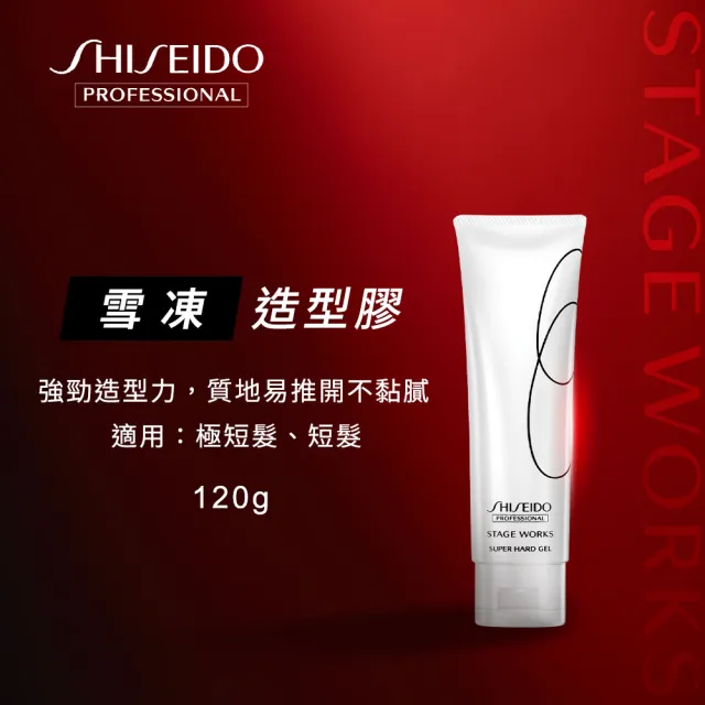 【SHISEIDO PROFESSIONAL 資生堂專業美髮】雪凍造型膠(120g)
