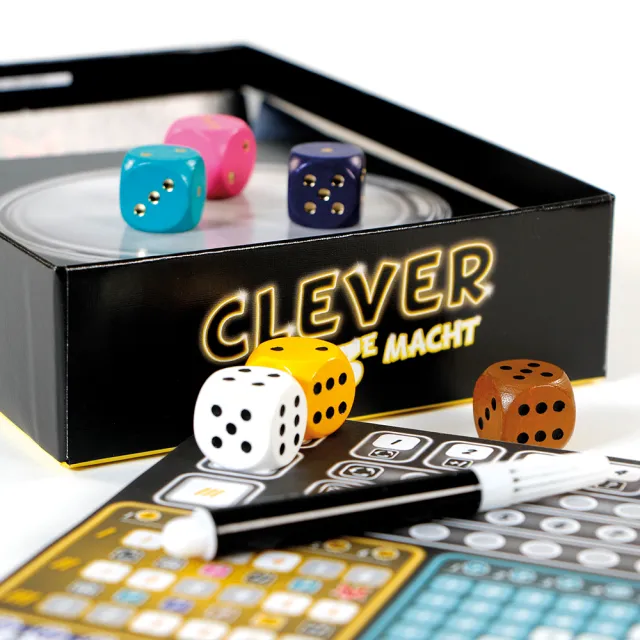 【新天鵝堡桌遊】立方聰明Clever Cubed(全家一起來/越多人越好玩/送禮最大方)