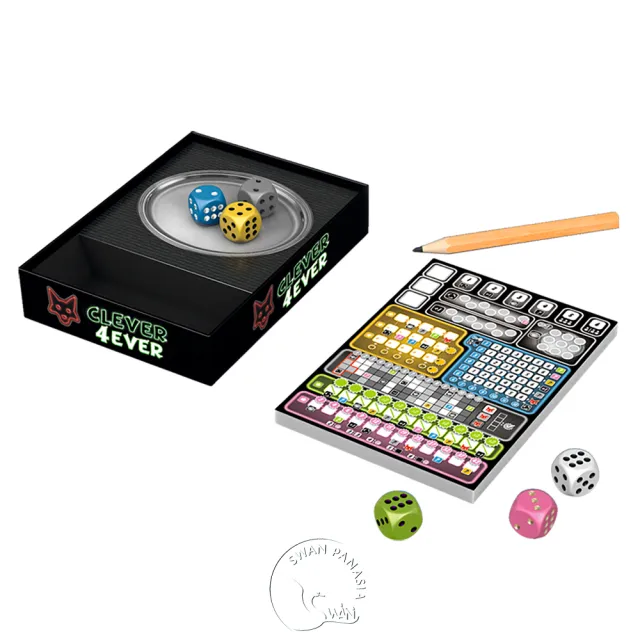 【新天鵝堡桌遊】永保聰明Clever 4Ever(全家一起來/送禮最大方)
