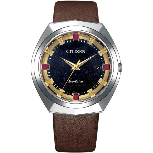 CITIZEN 星辰 官方授權 GENTS 無際星輝限定款 限量光動能手錶-42.5mm 雙12 聖誕(BN1010-05E)