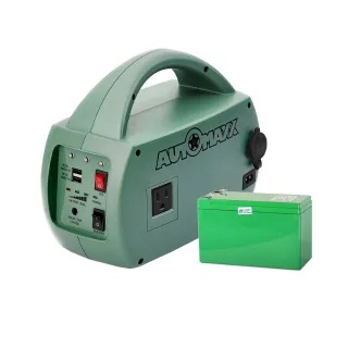 【AutoMaxx】UP-5HA特仕版 DC/AC輕巧便攜手提式電源轉換器(附贈BSMI認證鋰鐵電池)