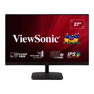 【ViewSonic 優派】VA2732-MH  27型 IPS 100Hz 護眼電腦螢幕(內建喇叭/1ms)