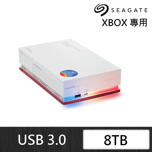 【SEAGATE 希捷】FireCuda Gaming Hub XBOX專用 StarField  星空 限定版 8TB 3.5吋 外接硬碟(STMK8000400)