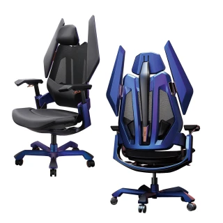 【TGIF】LPL聯賽指定 T0 電競椅 人體工學椅 電腦椅 久坐舒服(曜變藍)