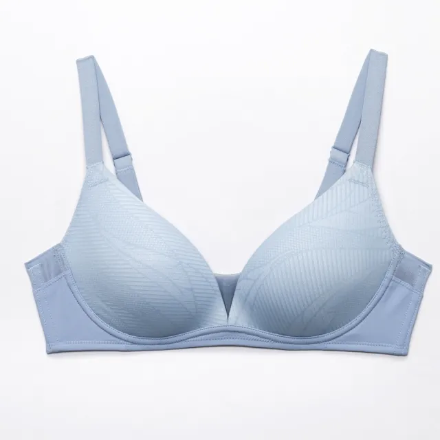 【Wacoal 華歌爾】無鋼圈自由美 B:4L/D:M-3L罩杯內衣 VBB253CD(澗水藍)