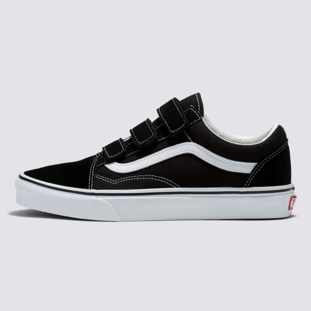 【VANS 官方旗艦】Old Skool V 男女款黑色滑板鞋