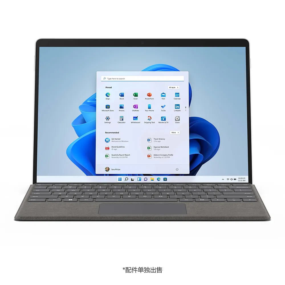 Microsoft 微軟】A福利品Surface Pro 8 13吋輕薄觸控筆電石墨黑(i5