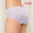 【Triumph 黛安芬】環保親膚材質 舒柔優雅系列 中腰平口內褲 M-EL(淡紫色)