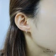 【蘇菲亞珠寶】14K玫瑰金 凱莉 鑽石耳環