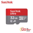 【SanDisk 晟碟】Ultra microSDHC UHS-I A1 32GB 記憶卡