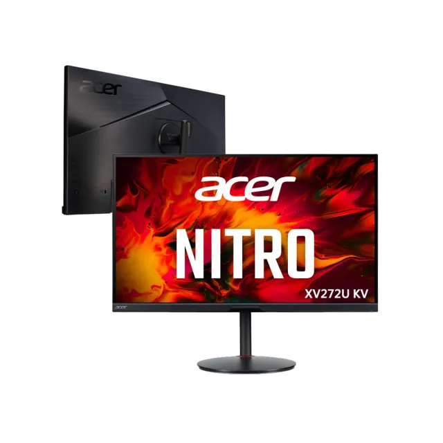 【Acer 宏碁】A福利品 XV272U KV 電競螢幕(27型/2K/170Hz/1ms/IPS)