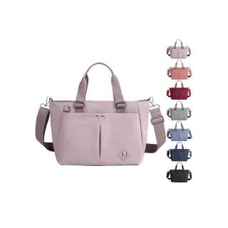 【SPRING】交換禮物 學院風手提斜背2用包防潑水耐磨耐刮水餃包-多色(防水包 學院風手提斜背水餃包)