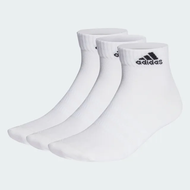 【adidas 愛迪達】腳踝襪 3 雙入 男/女 HT3468