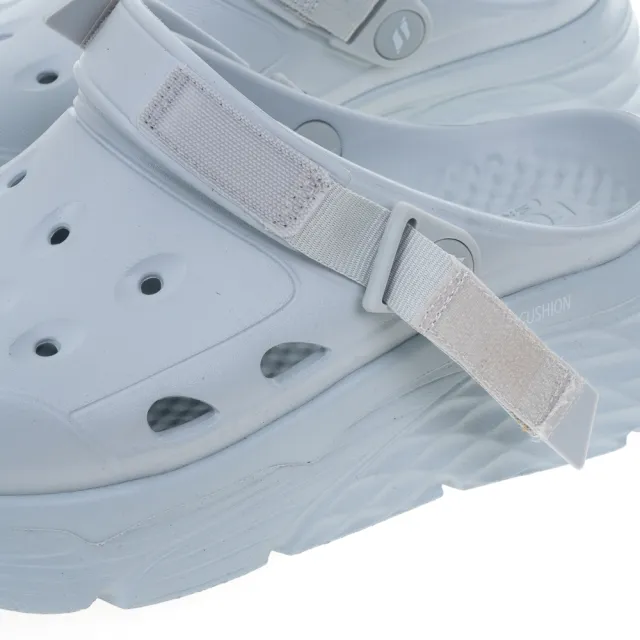 【SKECHERS】女鞋 休閒系列涼拖鞋 MAX CUSHIONING FOAMIES(111268LTGY)
