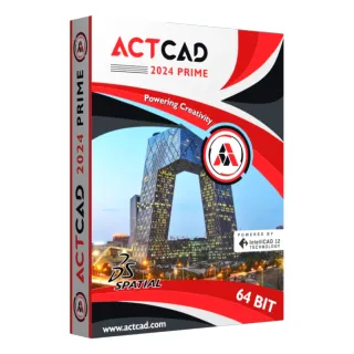 【ActCAD 2024 專業進階版 序號金鑰】買斷制-相容DWG的CAD軟體(採購超過10套數量請洽ActCAD服務商)