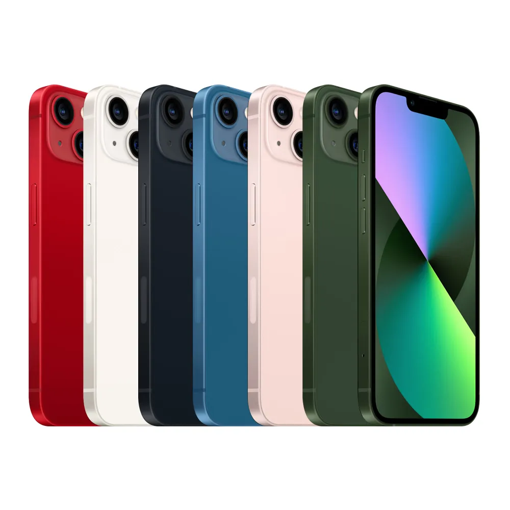 【Apple】A級福利品 iPhone 13 mini 512G 5.4吋(贈送手機保護套+鋼化保護貼+原廠充電器)