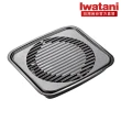 【Iwatani 岩谷】超薄型高效瓦斯爐tatsujin slimβ 3.3kW附盒含鑄鐵烤盤及瓦斯罐三入組(CB-BS-1T-set002)