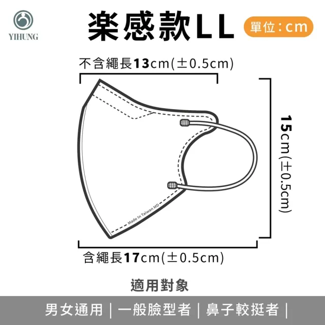 【億宏】3D成人立體醫療口罩(多款任選 50片/盒)