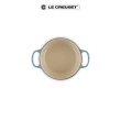 【Le Creuset】典藏琺瑯鑄鐵鍋圓鍋 18cm(水手藍-鋼頭)