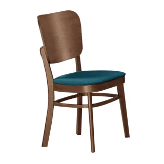 【文創集】卡蘿莉北歐風棉麻布實木餐椅(單張餐椅販售出貨)