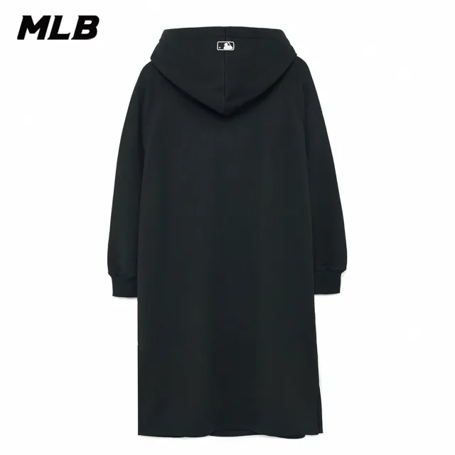 【MLB】連帽連身裙 長版上衣 紐約洋基隊(3FOPB0134-50BKS)