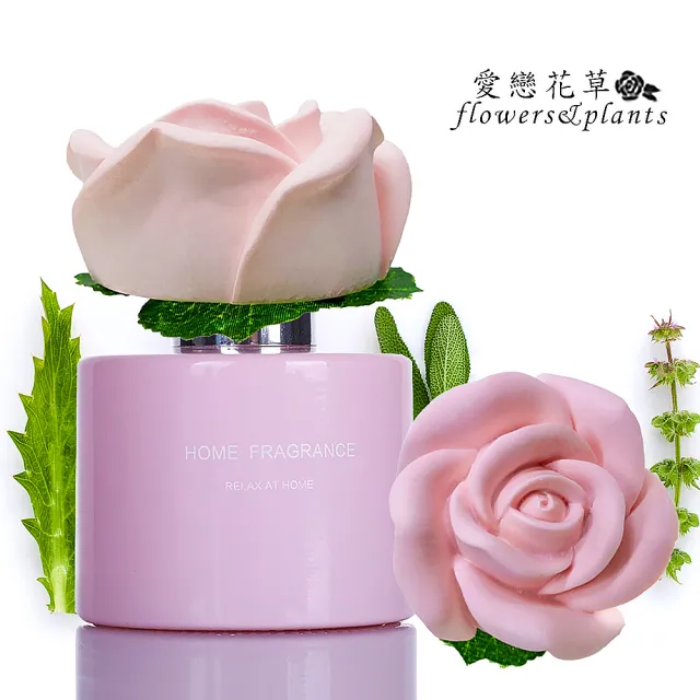 【愛戀花草】青檸羅勒+柑橘居家擴香組x3組(精油100MLx3瓶+贈山茶花擴香石x3個+贈陶瓷擴香瓶x3個)