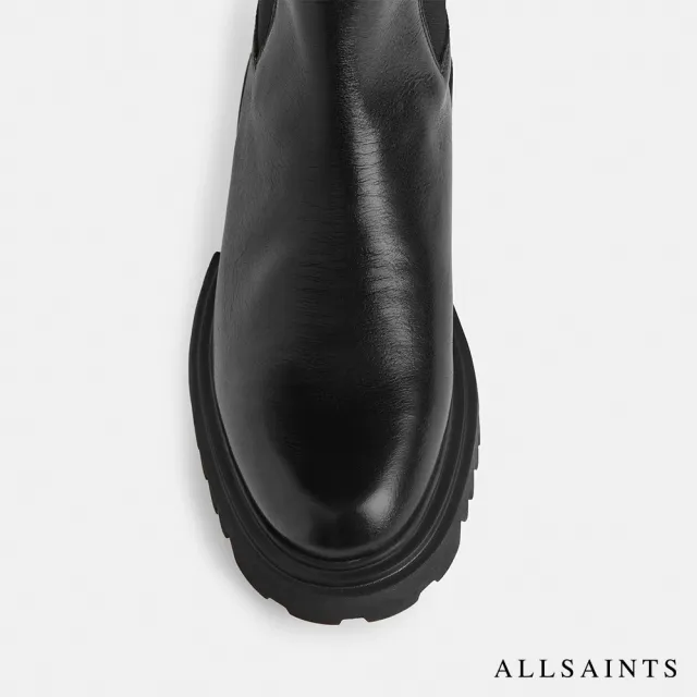 【ALLSAINTS】HALLIE 切爾西牛皮短靴Black  W115FB