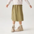 【BATIS 巴帝斯】兩片式防磨工裝長裙 - 女童 - 兩色