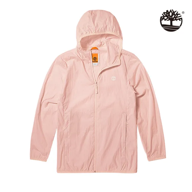 【Timberland】中性嫩粉色抗紫外線外套(A5PX6662)