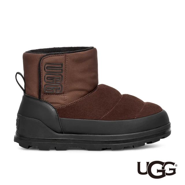 UGG 女鞋/靴子/中筒靴/雪靴/Classic Klamath Mini(深棕色-UG1143932BCDR)