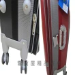 【SNOW.bagshop】21吋行李箱台灣製造品質保證加大容量固束帶(三段鋁合金拉桿設計附海關鎖雙加寬飛機輪)