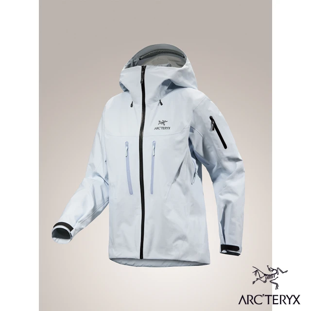 Arcteryx 始祖鳥 女 Alpha SV 防水外套(天藍)