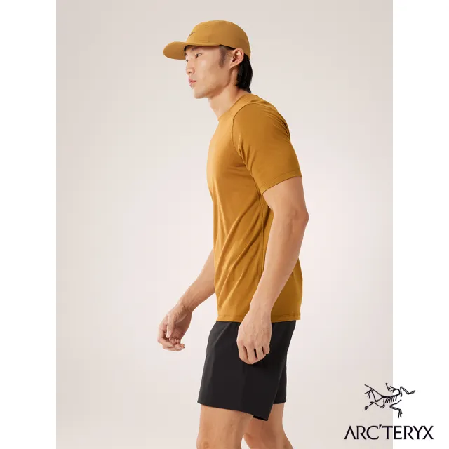 【Arcteryx 始祖鳥官方直營】男 Ionia 短袖羊毛T恤(育空褐)