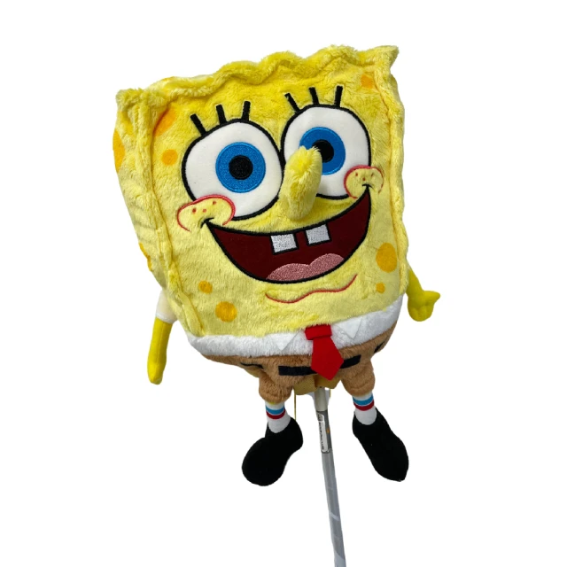 Golf it 海綿寶寶高爾夫開球木桿套(Sponge Bob 可愛造型毛茸茸的配件)