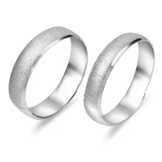 【GJS 金敬順】鉑金PT950鉑金戒指-結婚對戒-活動圍(鉑金重3.24錢/+-0.05錢)