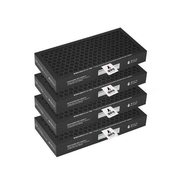 【蟎著媽】複合式濾網4入優惠組(適用 Honeywell HPA030WTW HHT270WTWD1 HRF-201B 空氣清淨機)