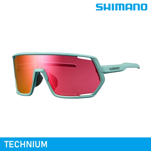 【城市綠洲】SHIMANO TECHNIUM 太陽眼鏡 / 藍綠色(墨鏡 自行車眼鏡 單車風鏡)