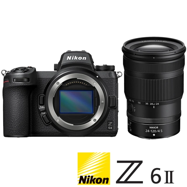 【Nikon 尼康】Z6II Z62 KIT 附 Z 24-120mm F4 S(公司貨 全片幅無反微單眼相機)