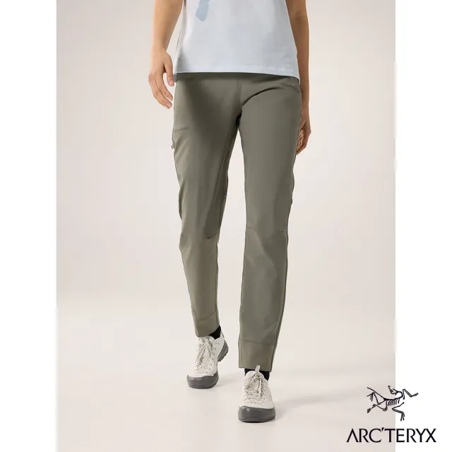 【Arcteryx 始祖鳥官方直營】女 Gamma Hybrid 軟殼長褲(糧草綠)