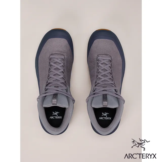 【Arcteryx 始祖鳥】男 Aerios FL2 中筒 GT 登山鞋(太空灰/黑寶石)