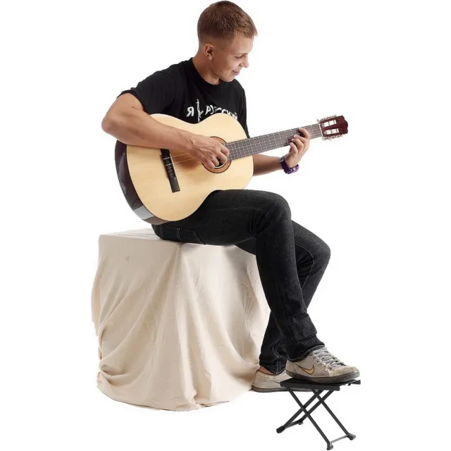 【Hercules 海克力斯】FS100B 吉他專用腳踏板 吉他腳凳(原廠公司貨 商品品質有保證)