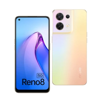 【OPPO】S+級福利品 Reno8 5G 6.4吋 （8G/256G）(贈藍芽喇叭+16大通路豪禮200元)