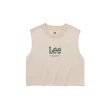 【Lee 官方旗艦】女裝 無袖T恤 / 胸前LOGO 背心 共3色 季節性版型(LB416005)