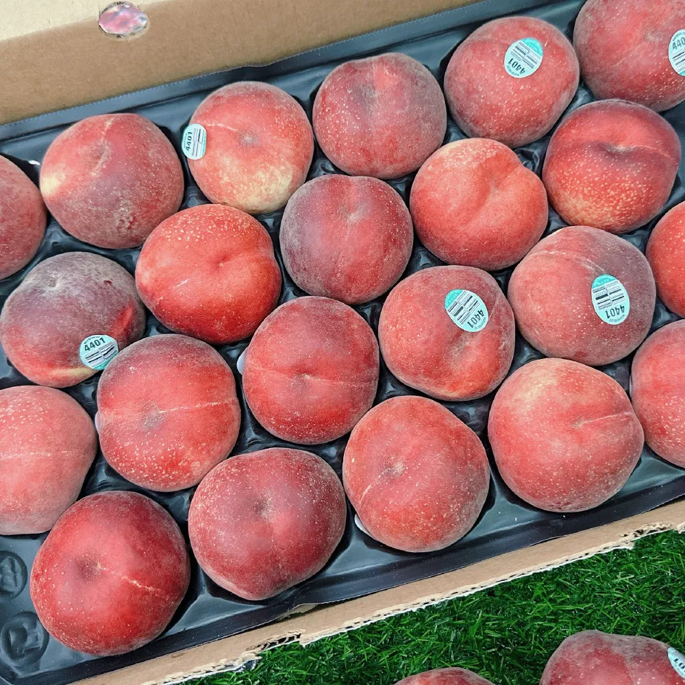 【WANG 蔬果】美國加州水蜜桃大顆18-21顆x1箱(約4.5kg/箱_原裝箱/空運直送)
