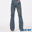 【BLUE WAY】男裝 風袋蓋低腰 靴型褲 牛仔褲-BLUE WAY