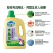 【南僑】草香輕柔型水晶肥皂液體洗衣精2400gX1瓶(低敏/防霉/香氛/天然)