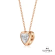 【蘇菲亞珠寶】18K玫瑰金 戴貝爾 貝殼鑽石套鍊