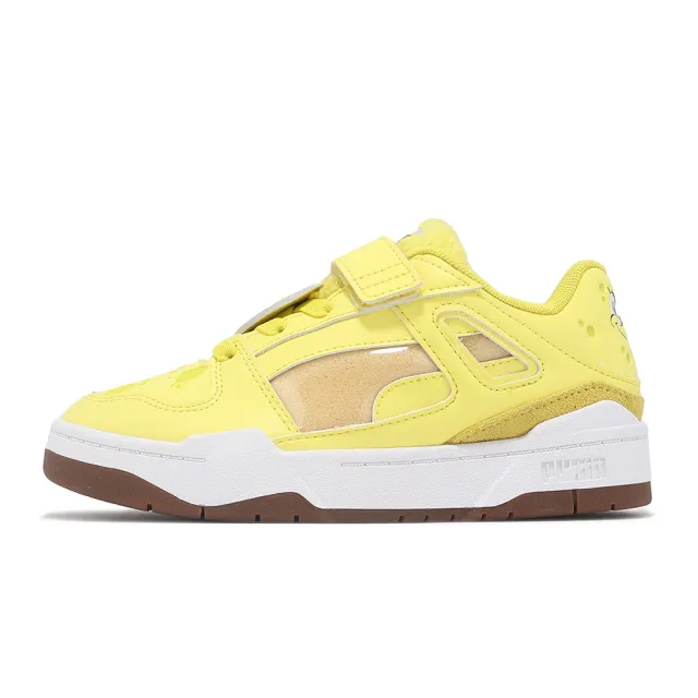 【PUMA】x Spongebob 休閒鞋 Slipstream 2 AC+PS 中童 小朋友 聯名 海綿寶寶(391645-01)